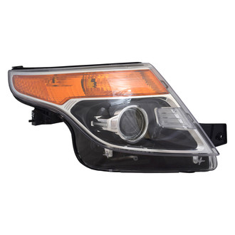Replace® - Passenger Side Replacement Headlight Lens and Housing (Standard Line)