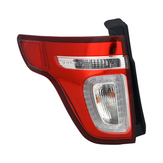 Replace® - Driver Side Replacement Tail Light (CAPA Certified)