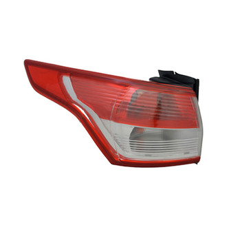 Replace® - Driver Side Outer Replacement Tail Light (CAPA Certified)