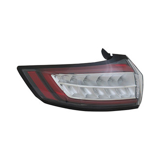 Replace® - Driver Side Outer Replacement Tail Light (CAPA Certified)