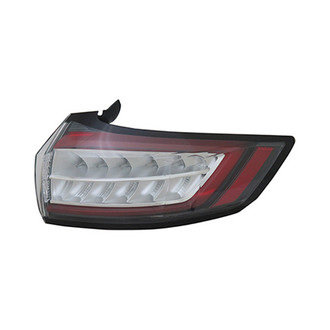 Replace® - Passenger Side Outer Replacement Tail Light (CAPA Certified)