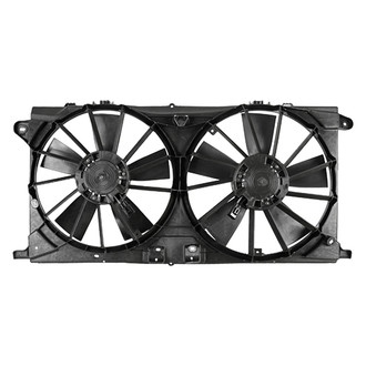 Replace® - Dual Radiator and Condenser Fan Assembly