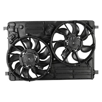 Replace® - Dual Radiator and Condenser Fan Assembly