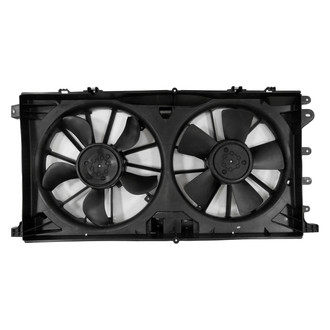 Replace® - Dual Radiator and Condenser Fan Assembly