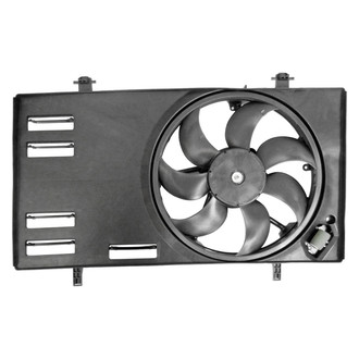 Replace® - Dual Radiator and Condenser Fan Assembly