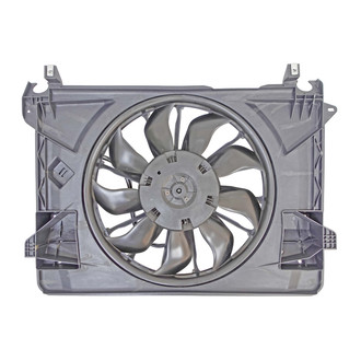 Replace® - Radiator and Condenser Fan Assembly with One Big Fan