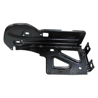Replace® - Rear Passenger Side Bumper Support Impact Bar Bracket (CAPA Certified)