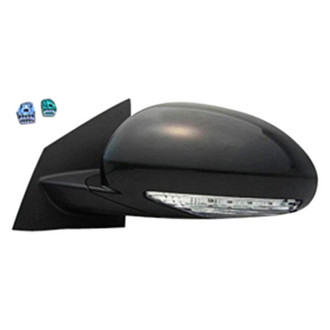 Replace® - Driver Side Power View Mirror (Heated, Foldaway) (Standard Line)