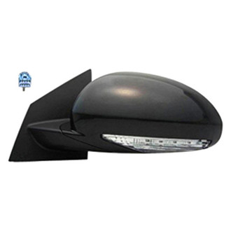 Replace® - Driver Side Power View Mirror (Heated, Foldaway) (Standard Line)