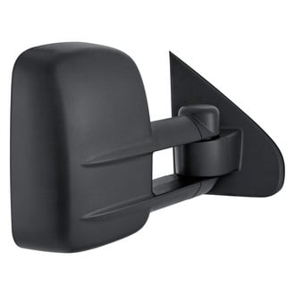 Replace® - Passenger Side Manual Towing Mirror (Non-Heated, Foldaway) (Standard Line)