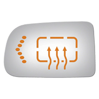 Replace® - Driver Side Mirror Glass (Heated) (Standard Line)
