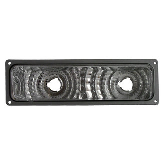 Replace® - Diamond Cut Chrome Euro Turn Signal/Parking Lights (Standard Line)