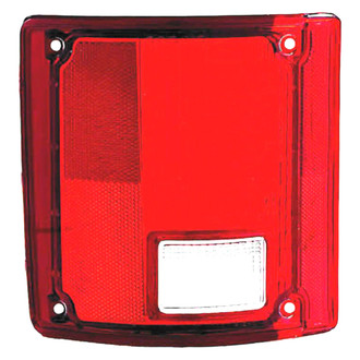 Replace® - Driver Side Outer Replacement Tail Light Lens (Standard Line)