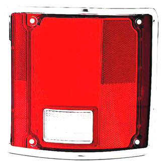 Replace® - Driver Side Outer Replacement Tail Light Lens (Value Line)