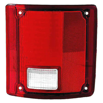 Replace® - Passenger Side Outer Replacement Tail Light Lens (Standard Line)