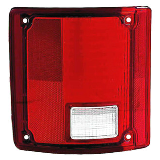 Replace® - Passenger Side Outer Replacement Tail Light Lens (Value Line)