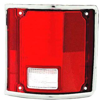 Replace® - Passenger Side Outer Replacement Tail Light Lens (Standard Line)