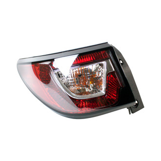 Replace® - Driver Side Outer Replacement Tail Light (CAPA Certified)