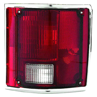 Replace® - Driver Side Replacement Tail Light Lens and Housing (Value Line)