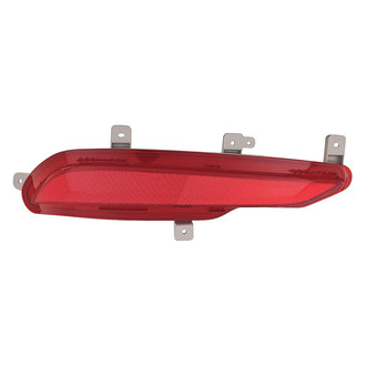 Replace® - Rear Driver Side Bumper Reflector (CAPA Certified)