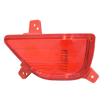 Replace® - Rear Passenger Side Bumper Reflector (CAPA Certified)