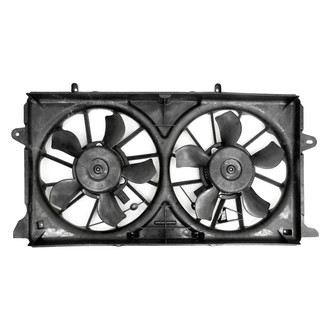 Replace® - Dual Radiator and Condenser Fan Assembly