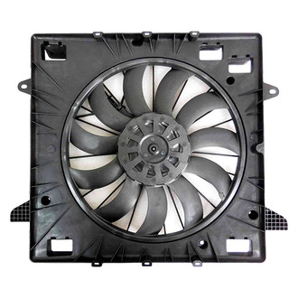 Replace® - Dual Radiator and Condenser Fan Assembly