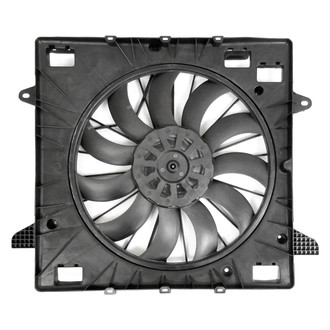 Replace® - Dual Radiator and Condenser Fan Assembly