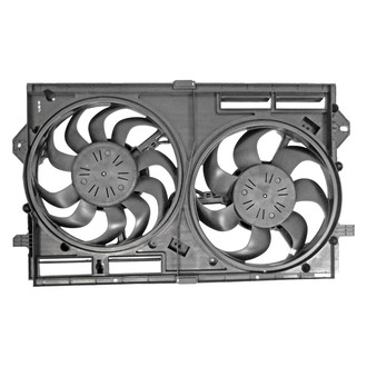 Replace® - Dual Radiator and Condenser Fan Assembly