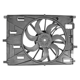 Replace® - Radiator and Condenser Fan Assembly with One Big Fan