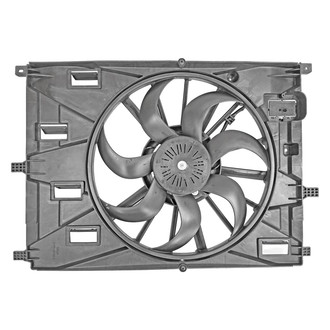 Replace® - Radiator and Condenser Fan Assembly with One Big Fan