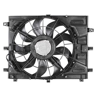 Replace® - Radiator and Condenser Fan Assembly with Three Fans