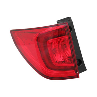 Replace® - Driver Side Outer Replacement Tail Light (CAPA Certified)