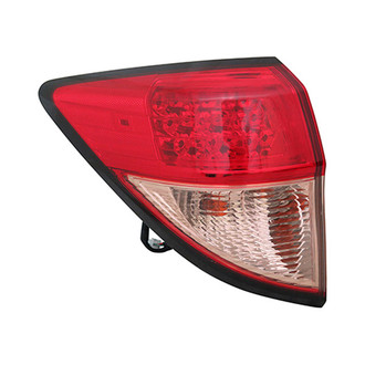 Replace® - Driver Side Outer Replacement Tail Light (CAPA Certified)