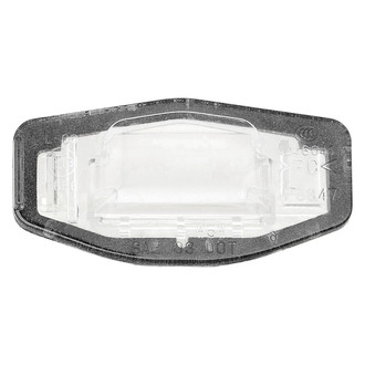 Replace® - Replacement Passenger Side License Plate Light Lens With Gasket