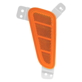 Replace® - Front Passenger Side Bumper Reflector (CAPA Certified)