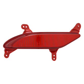 Replace® - Rear Driver Side Bumper Reflector (CAPA Certified)