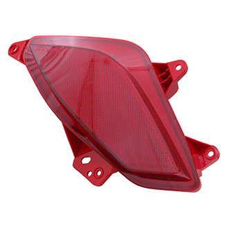 Replace® - Rear Passenger Side Bumper Reflector (CAPA Certified)