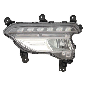 Replace® - Driver Side Replacement Fog Light (CAPA Certified)