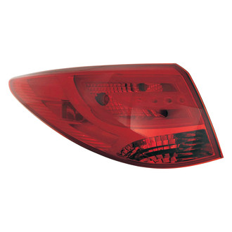 Replace® - Driver Side Outer Replacement Tail Light (CAPA Certified)