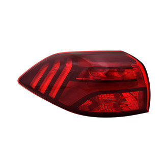 Replace® - Driver Side Outer Replacement Tail Light (CAPA Certified)