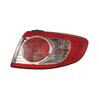 Replace® - Passenger Side Outer Replacement Tail Light (CAPA Certified)