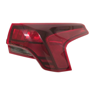 Replace® - Remanufactured OE Passenger Side Outer Replacement Tail Light