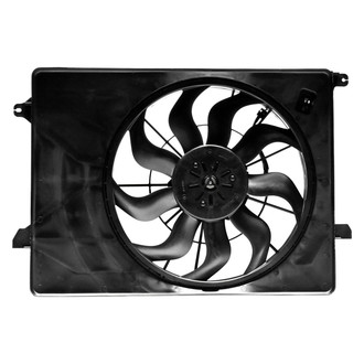 Replace® - Dual Radiator and Condenser Fan Assembly