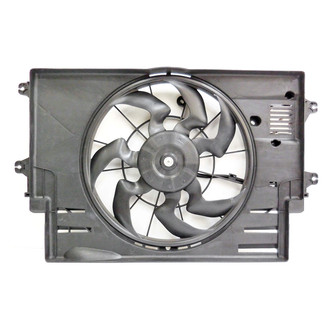 Replace® - Dual Radiator and Condenser Fan Assembly