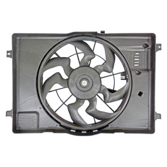 Replace® - Radiator and Condenser Fan Assembly with One Big Fan