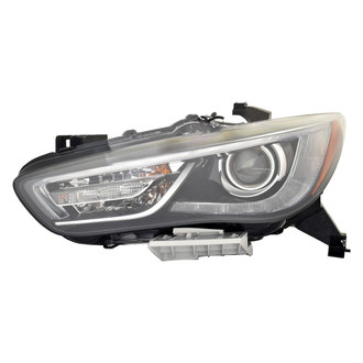 Replace® - Driver Side Replacement Headlight (CAPA Certified)