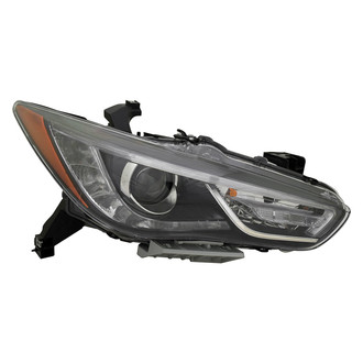 Replace® - Passenger Side Replacement Headlight (CAPA Certified)