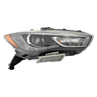 Replace® - Passenger Side Replacement Headlight (CAPA Certified)