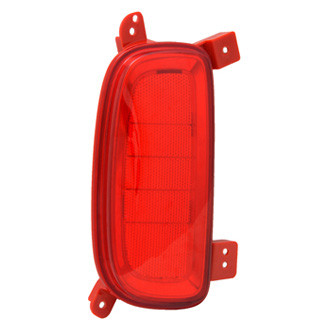 Replace® - Rear Driver Side Bumper Reflector (CAPA Certified)